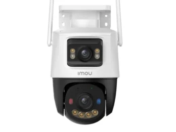 IMOU Cruiser Dual 2 6MP Outdoor Dual LensRed-Bule Warning Light PTZ WiFi Camera Vehicle & Human Detection Surveillance