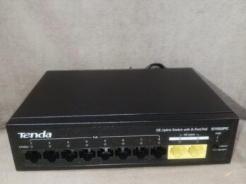 Tenda 8-Port POE Switch S110GPC 10-Port 10 100M Desktop Switch With 8-Port PoE