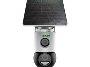 Tiandy TC-H363U W/4G/4.mm 6MP Color Maker 4G Solar PT Camera