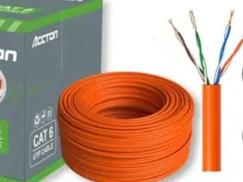 ACCTON CAT-6 24 AWG COPPER CABLE COIL