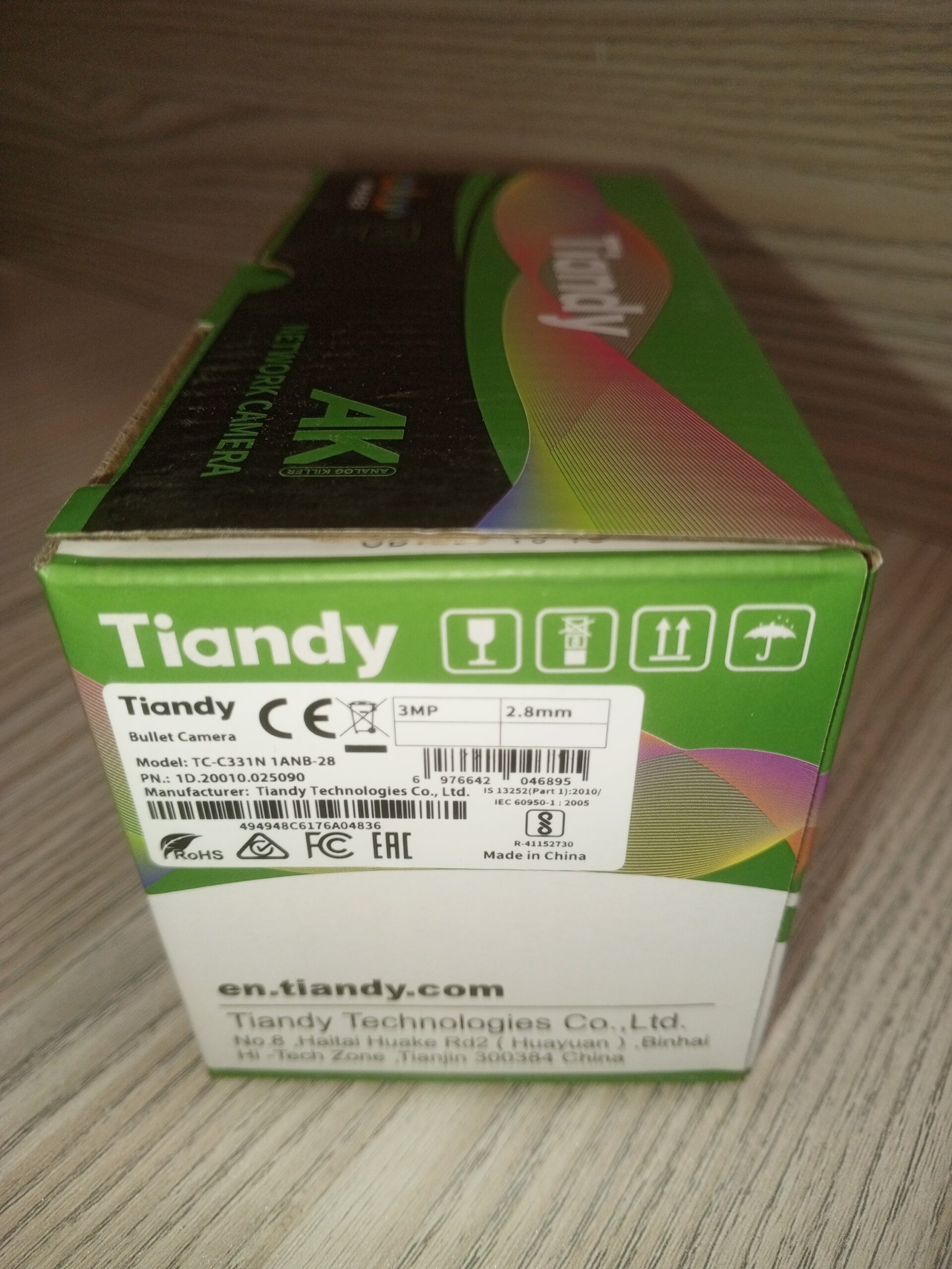 Tiandy TC-C331N 1ANB-2.8MM Color Maker Bullet Camera - Image 3