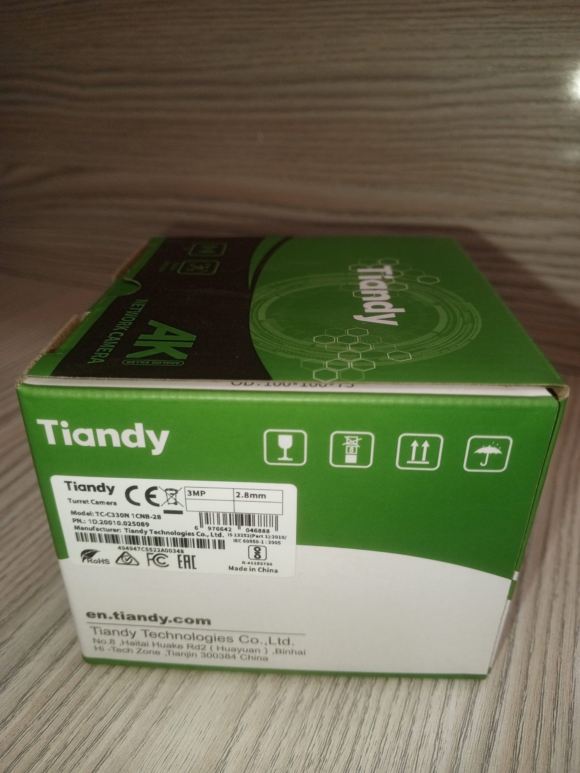 Tiandy TC-C330N 1CNB-2.8MM Turret Camera - Image 3
