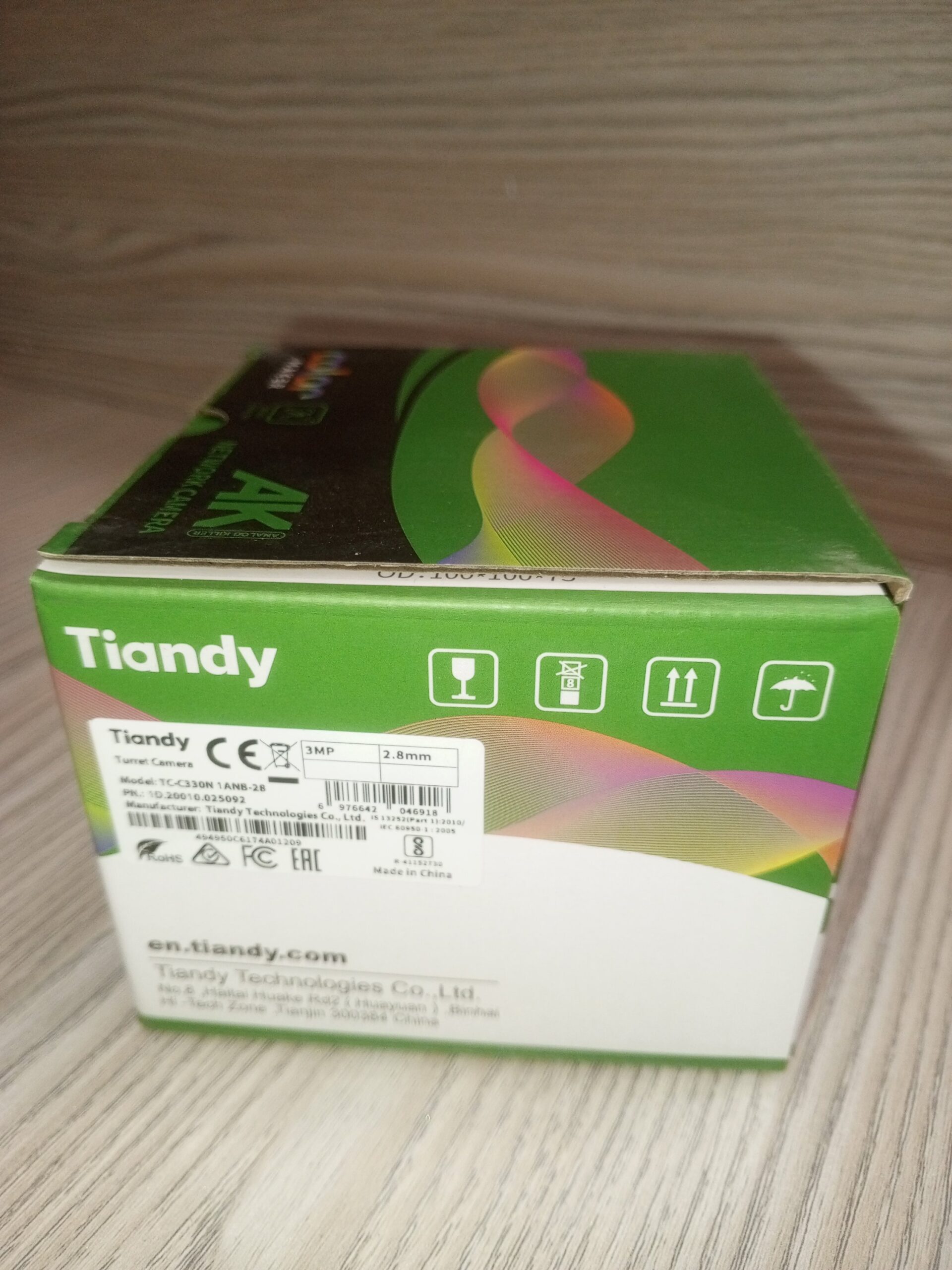 Tiandy TC-C330N 1ANB-2.8MM Turret Camera - Image 3