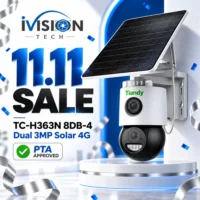 Tiandy TC-H363N 8DB-4MM 4G Dual-Lens Solar PT Camera
